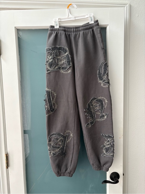 Named Collective Pants - Named Collective Chokehold Charcoal Grey Sweatpants - Women